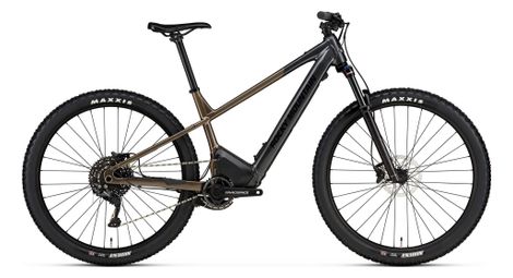 Rocky mountain fusion powerplay 10 shimano deore 10v 480wh 29' bruin grijs 2023 elektrische semi-stijve mountainbike