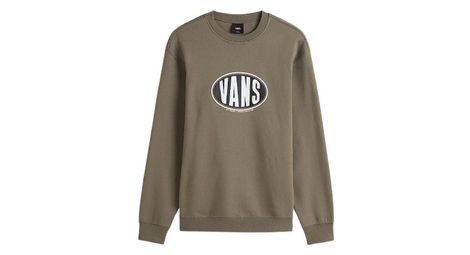 Sweat Vans Spray On Loose Crew Bungee Cord Marron