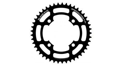 Plateau diam 43 dents 4 branches bmx blade evo noir mat specialites ta