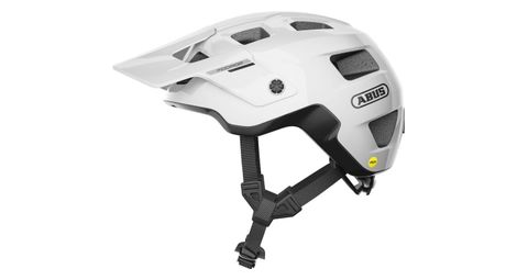 Abus modrop mips shiny white / weißer helm