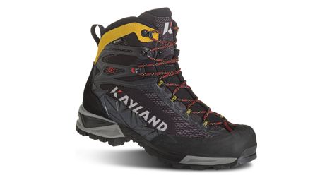 Kayland rocket gore-tex hiking boots black/yellow 41