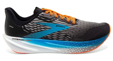 Chaussures running brooks hyperion max noir bleu orange homme