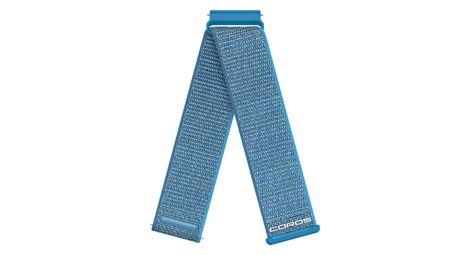 Cinturino per orologio Coros Apex 4, 24 mm, in nylon blu