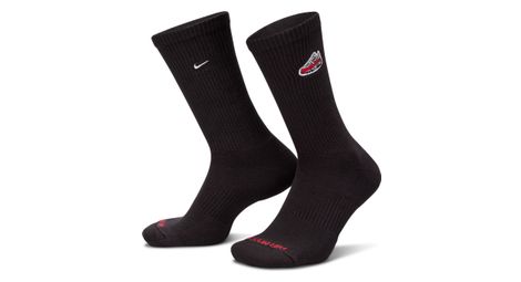 Nike everyday plus air max socks black