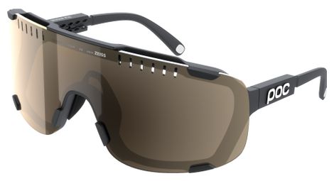 Lunettes Poc Devour Mid Uranium Black/Clarity Trail Partly Sunny Silver Cat. 2
