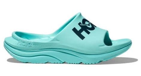 Chaussures récupération hoka ora athletic slide bleu unisexe