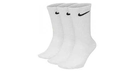 Chaussettes x3 nike everyday lightweight blanc unisex