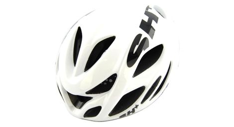 Casque velo shirocco blanc noir
