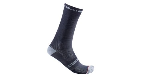 Castelli superleggera calcetines unisex t 18 azul/blanco