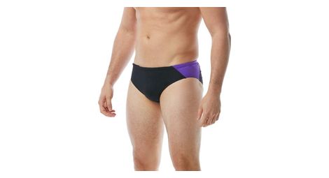 Bañador tyr hexa spliceracer hombre negro/morado