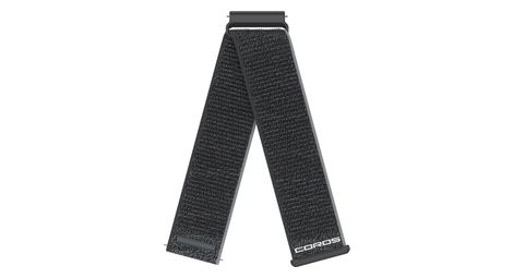 Cinturino per orologio Coros Apex 4, 24 mm, in nylon nero