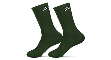 Chaussettes unisexe spiuk anatomic summer vert (lot de 2 paires)