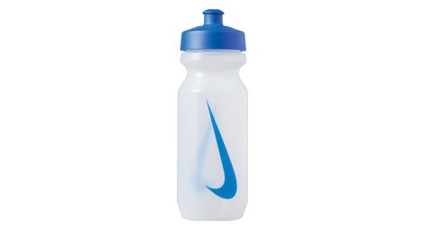 Gourde nike big mouth 650 ml transparent bleu