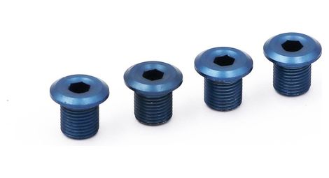 Vis pour plateau rennen xl bleu x4