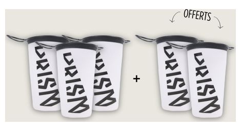 Pack de 5 gobelets souples réutilisables prism