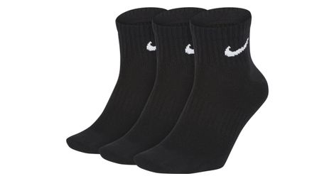 Sokken (x3) nike everyday lightweight black unisex