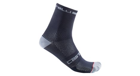 Chaussettes unisexe castelli superleggera t 12 bleu blanc