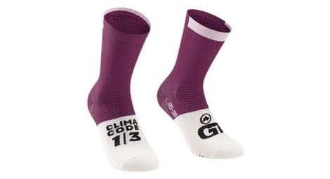 Assos gt socks c2 purple/white