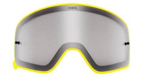 Ecran de Masque O'Neal B-50 Monture Jaune Ecran Gris