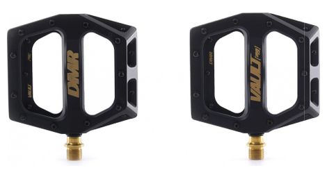 Paire de pedales plates dmr vault mag sl noir or