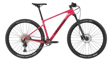 Cannondale scalpel ht carbon 4 hardtail mtb shimano xt/deore 12s 29'' pink 2025
