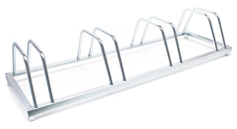 Râtelier 4 vélos – montage mural ou au sol-acier galvanisé