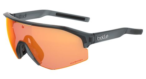 Lunettes de soleil bollé lightshifter xl noir frost - phantom marron red photochromic