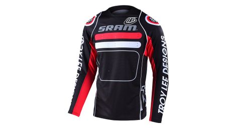 Maillot troy lee designs sprint drop in sram noir