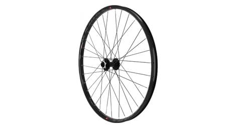 Roue vtt 29  trucky 30 disc avant noir moy velox roulement disc 6 trous (compatible tubeless et tubetype) pour axe traversant 15-100  pour pneu 29x2.00-2.50 - jante inter 30mm