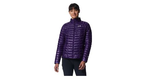 Chaqueta de plumón mountain hardwear ghost whisperer/2 violeta para mujer s