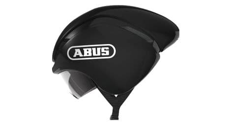 Abus gamechanger tt straßenhelm glänzend schwarz