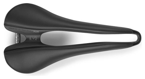 Selle smp evo plus rail inox noir