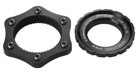 Adattatore reverse center lock nero