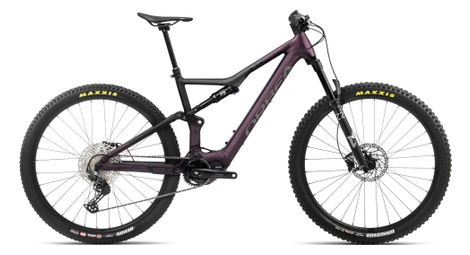 Vtt électrique tout-suspendu orbea rise h30 shimano deore 12v 540 wh 29 violet metallic mulberry 2024