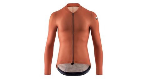 assos mille gt s11 brown men s long sleeve jersey