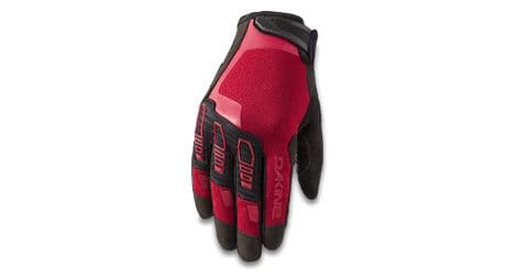 Paires de gants longs enfant cross-x rouge