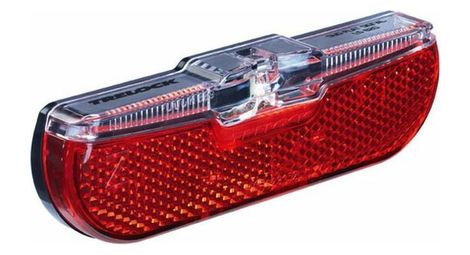 Eclairage arrière led dynamo avec feu de position trelock duo flat ls613