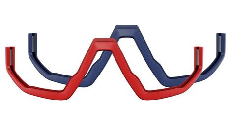 Pieces de rechange lunettes bliz fusion jawbones rouge bleu pack