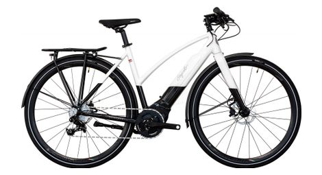 Vélo de ville électrique stajvélo nomades sram gx 11v 500 wh 700 mm blanc 2022