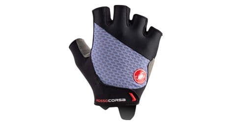 Guantes cortos castelli rosso corsa 2 violeta para mujer