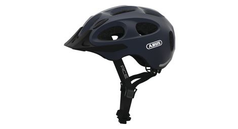 Casco abus youn-i ace blu metallizzato