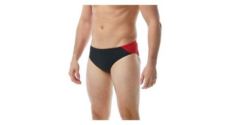 Tyr hexa splice racer badeanzug für herren schwarz/rot 85 cm