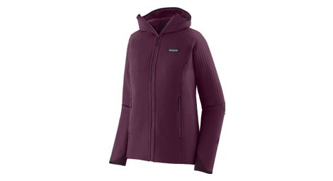 Patagonia r2 techface hoody chaqueta polar para mujer púrpura