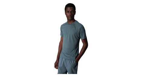 Maillot manches courtes champion quick dry reflective bleu