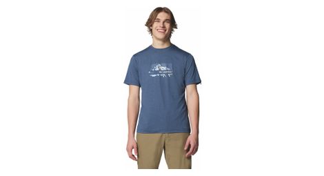 T-shirt technique columbia kwick hike bleu homme