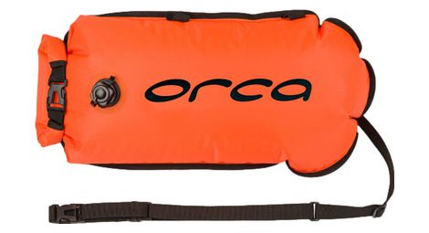 Bouée de natation safety buoy pocket orange