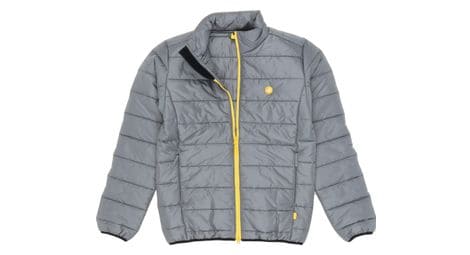 Doudoune lagoped heydo 2 gris clair/jaune