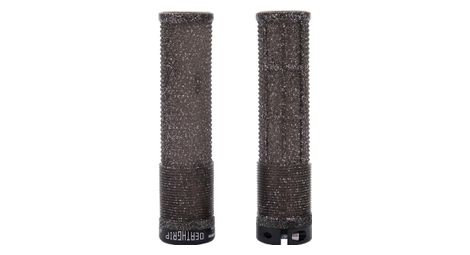 Paire de grips dmr deathgrip flangeless gris galaxy