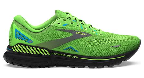 Chaussures Running Brooks Adrenaline GTS 23 Vert Noir Homme