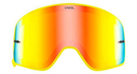 O'neal b-50 goggle spare lens yellow frame mirror red lens